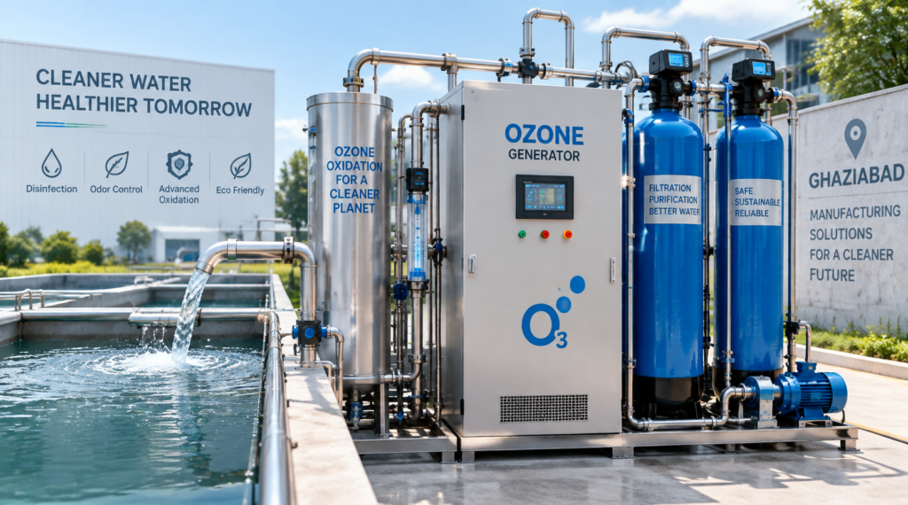 Ozone treatment plant manufacturer in Ghaziabad