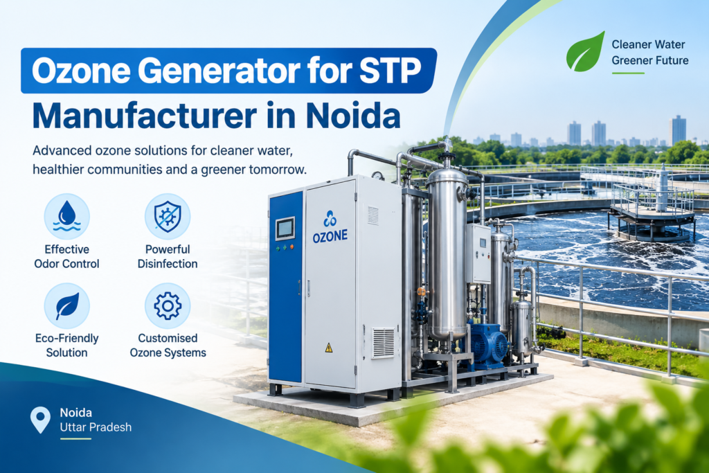 Ozone generator for STP manufacturer in Noida