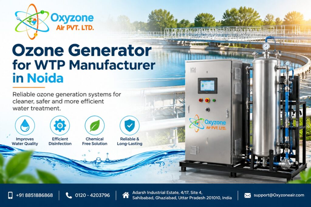 ozone generator wtp manufacturer in noida